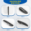 1 Pcs Mens Womens Beauty Handmade Folding Pocket Combs 7