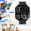 Ανδρικό ρολόι χειρός Dual Time Zone Quartz με πυξίδα 10