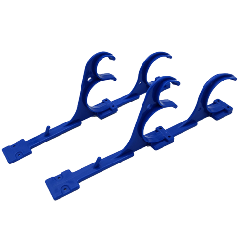 Swimming Pool Pole Hanger Plastic Hooks for Leaf Rakes Skimmers Hoses 1