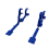 Swimming Pool Pole Hanger Plastic Hooks for Leaf Rakes Skimmers Hoses 6