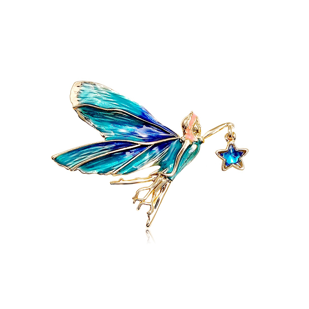 Broche Fille Papillon Femme Aile Danseuse Manteau Broches Mode VêTements Cadeau