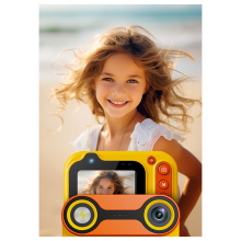 Waterproof Child Camera Underwater 3 Meters Waterproof,Yellow