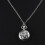 Montre Gousset Quartz Alliage Argent Pendentif Collier 10