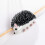 Χαριτωμένο ασημί χρώμα Hedgehog καρφίτσες Kawaii Alloy 5