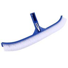 18 Inch Blue Swimming Pool Brush Handle Clean Wall