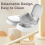 Automatic Timing Pet Cat Feeder 350ml Dish Bowl Double B 5