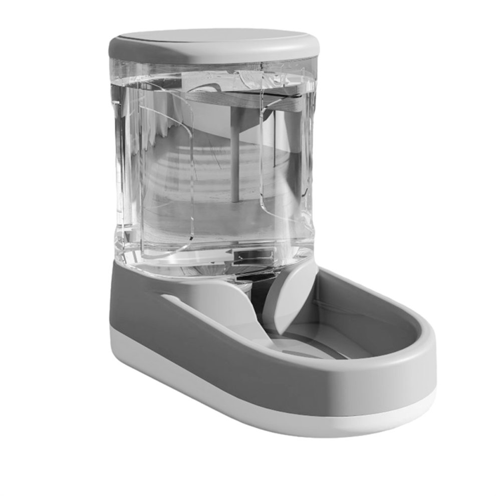 Futterspender FüR Hunde Und Katzen, Automatischer Trinkbrunnen, Trinkwassernapf Katzen Hunde, Transparente Aufbewahrung Von Hundefutter, B-image