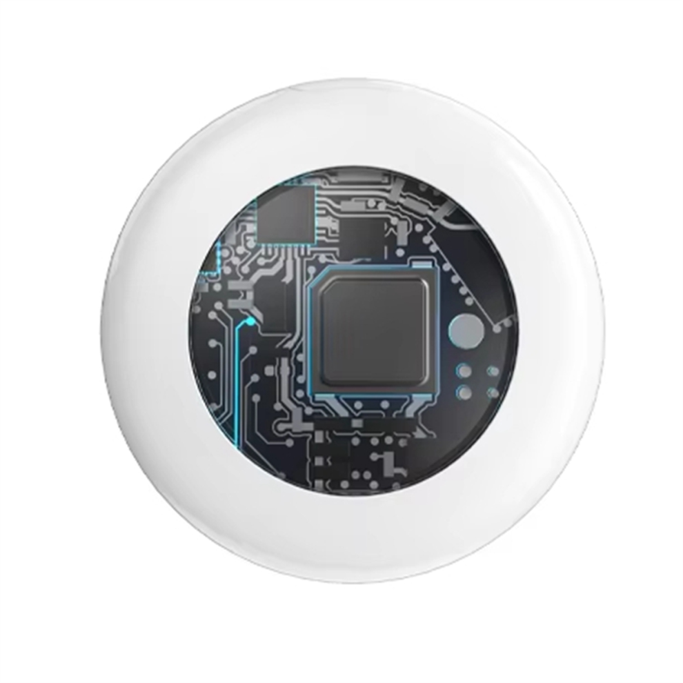 Tracker GPS Intelligent Localisateur D'Animaux de Compagnie Fonctionne avec Find My AP Tag Dispositif Rappel Anti-Perte Blanc