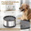 Μπολ 6,5 λίτρων Dog Water 1,6 Gallon Super Capacity Χωρίς Χυμένο 3