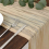 Cheesecloth Table Runner Boho Gauze for Wedding Beige 4Pcs 7