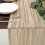 Cheesecloth Table Runner Boho Gauze for Wedding Beige 4Pcs 6
