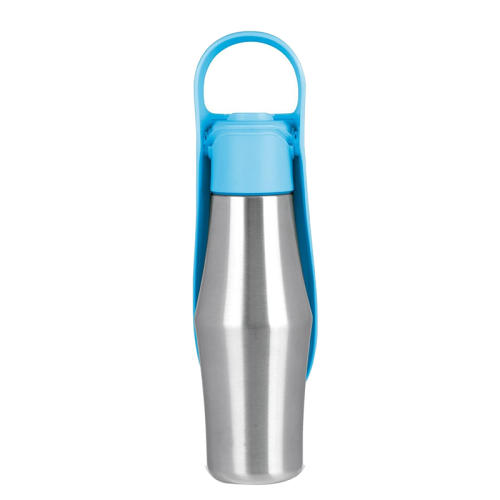 Prenosná fľaša na vodu pre psov - modrá 27 oz 1