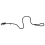 Nylon Dog Training Slip Walking Lead With P Chain 1cm μαύρο 11