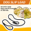 Nylon Dog Training Slip Walking Lead With P Chain 1cm μαύρο 8