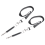 2 Pcs Ultrasonic Dog Whistle Stop Barking Training 3