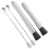 Muddler de Coquetel AçO InoxidáVel 304 10 Polegadas e 8 com 2 Colheres Mistura, para Deliciosos Mojitos Outras Bebidas Frutas 1