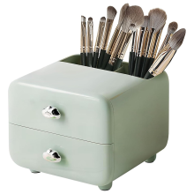 Makeup Organizer+Drawers,Makeup Brush holder,A