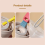 Multifunctional 3-In-1 Premium Cup LidGap Cleaning Brush Set 4