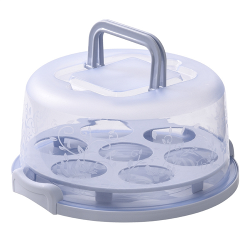 Cake Box Cupcake Holder with Lid Transparent ,C