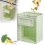 Kitchen Wall-Mounted Trash Can Cabinet Hanging Can,Light Green 4