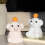 Cute Elephant Lamp, Silicone Night Light with 30 Minutes Timer,White 7