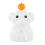 Cute Elephant Lamp, Silicone Night Light with 30 Minutes Timer,White 1