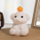 Cute Elephant Lamp, Silicone Night Light with 30 Minutes Timer,White 4