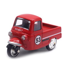 Vintage Tricycle ModèLe de Voiture Ornement Ornements Bureau Statue-A