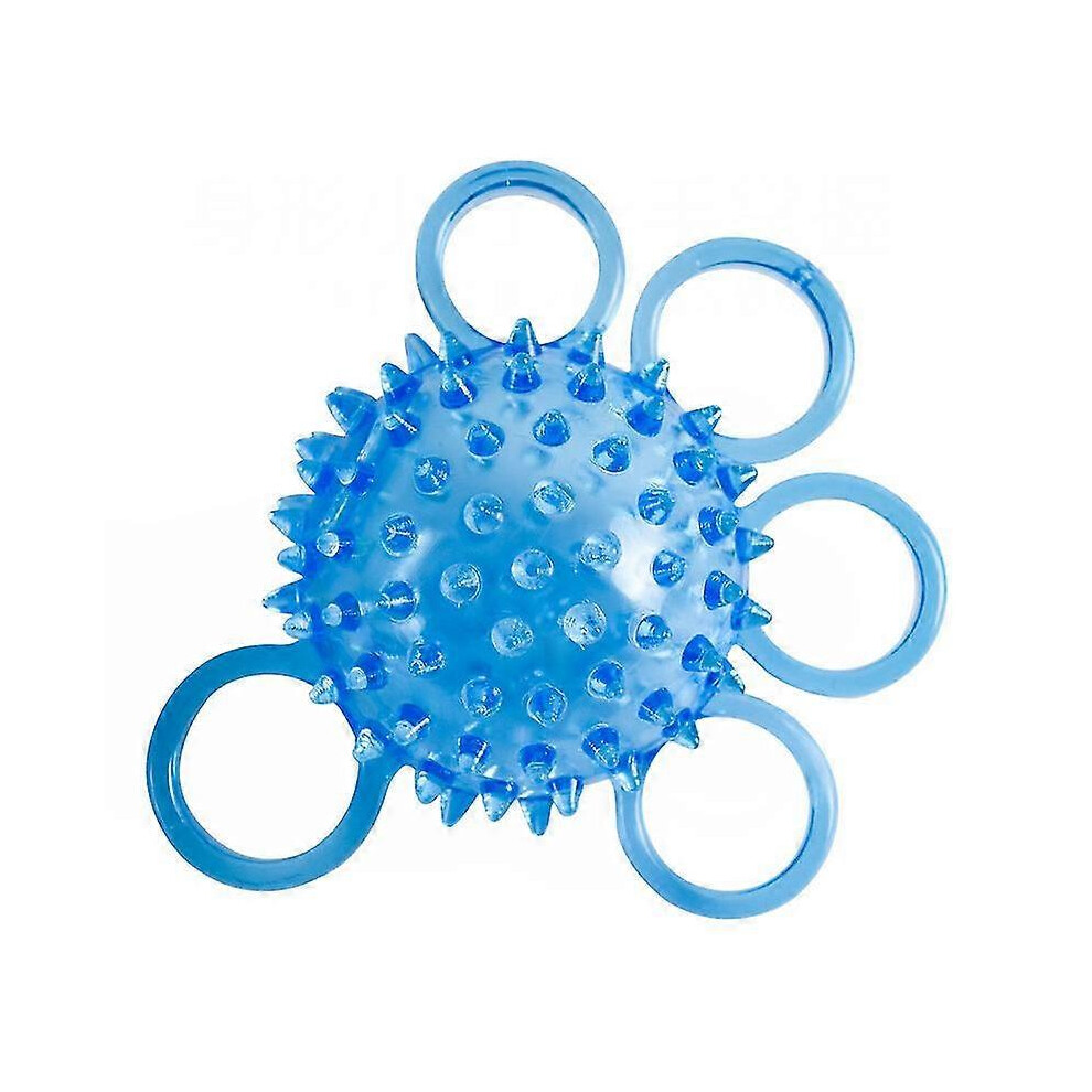 (As Show, One Size) Five-Finger Grip Ball Massage Ball Hedgehog Ball Stroke Rehabilitation Training Equipment 5062994721434