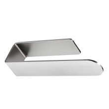 1 Pcs 304 Stainless Steel Adhesive Towel Rail - Rustproof, No-Drill Install, U-Shaped Opening (Left/Right/Top), Versatile Bathroom & Kitchen Holder