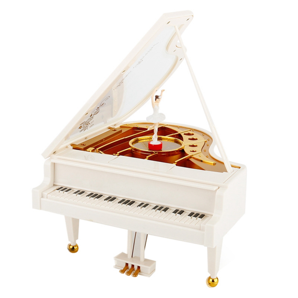 BoîTe à Musique avec Piano Dansant, Cadeau de An, D'Anniversaire Fille, Romantique, Musique, DéCoration D'IntéRieur
