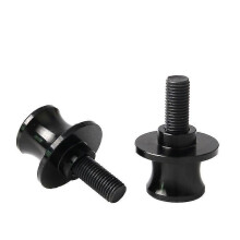 (Black, One size) 2023 For Suzuki Gsx-s1000gt Gsx-s1000 Gsx-s 1000 Gt Gsxs 1000gt Motorcycle Accessories Swingarm Spools Rear Alex Stand Screws Slider