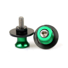 (Green, One size) 2023 For Suzuki Gsx-s1000gt Gsx-s1000 Gsx-s 1000 Gt Gsxs 1000gt Motorcycle Accessories Swingarm Spools Rear Alex Stand Screws Slider