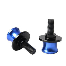 (Blue, One size) 2023 For Suzuki Gsx-s1000gt Gsx-s1000 Gsx-s 1000 Gt Gsxs 1000gt Motorcycle Accessories Swingarm Spools Rear Alex Stand Screws Slider