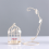 Candle Holder Hollow Out Bird Cage Hanging Candlestick Lantern, B 9