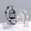 Candle Holder Hollow Out Bird Cage Hanging Candlestick Lantern, B 7