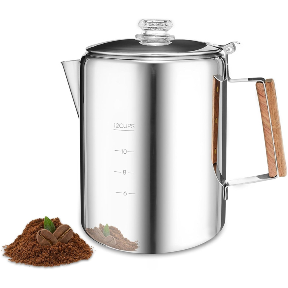 Coffee Pot Stovetop Maker Percolator Campfire