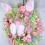 Easter Wreaths for Front Door, with Decor 4