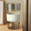 Plastic Small Trash Can Portable Garbage Bin 6