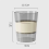 Plastic Small Trash Can Portable Garbage Bin 7