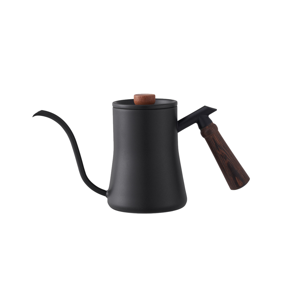 Coffee Pot Milk Frothing Pitcher Jug Gooseneck Kettle Spout Black