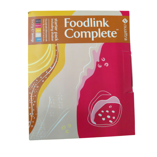 Nualtra Foodlink Complete Starter Pack Including Shaker - 5 X57g 1