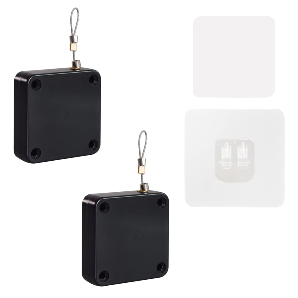 2 Pack Punch-Free Automatic Door Closer, Closer(500G)