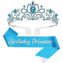 Narodeninová korunná princezná modrá