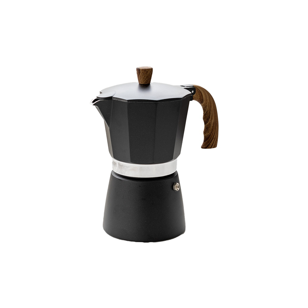 3 Tasse Moka CafetièRe Espresso Cubaine Outil pour Bureau à Domicile (150 Ml Noir)