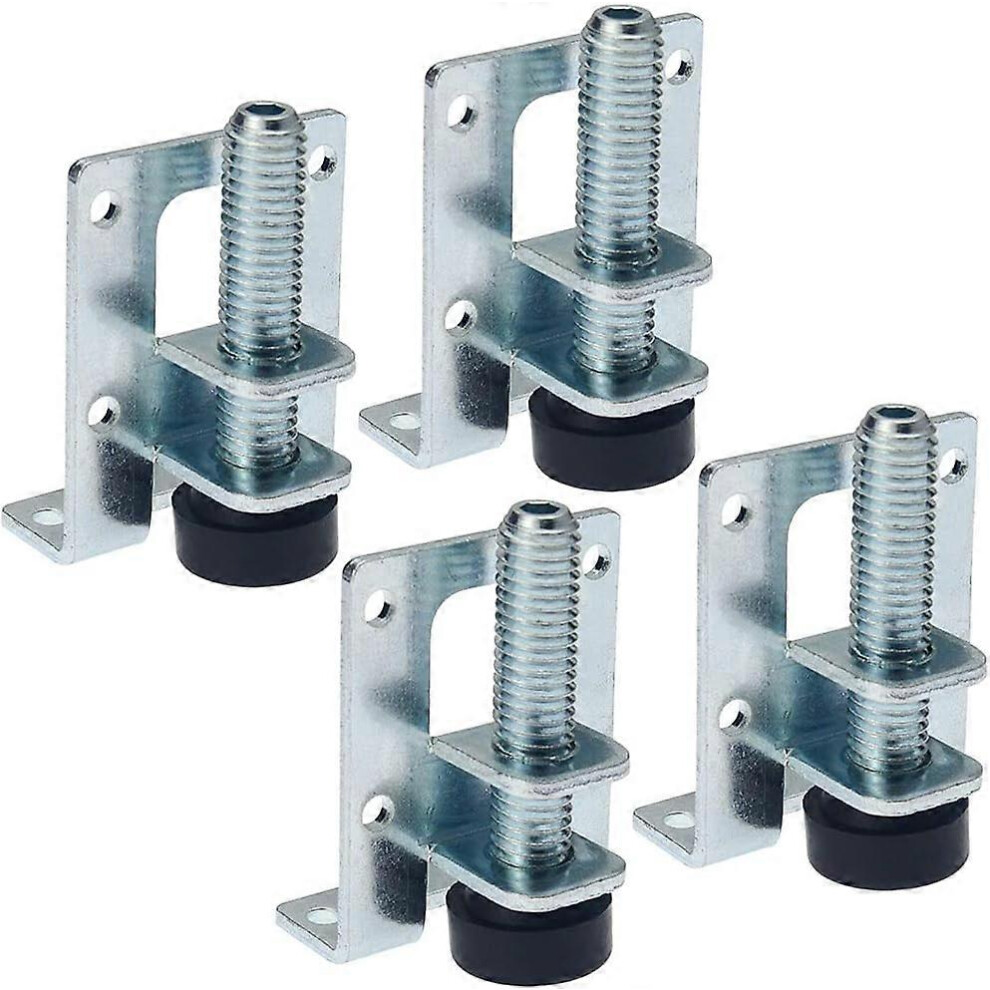 (As Show, One Size) Pieces Furniture Leveling Feet Adjustable Feet For Furniture, Tables, Cabinets, Workbenches 5091524077246