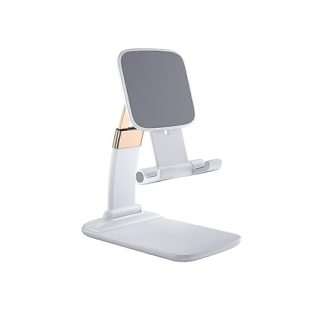 (As Show, One Size) Cell Phone Stand For Desk, Adjustable Phone Holder For Desk( White 5093442619294