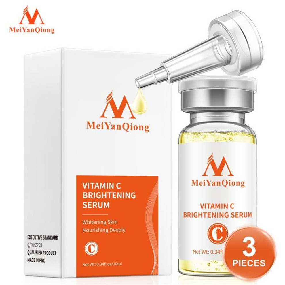 (3pcs) Super Skin Care Vitamin C Whitening Anti Wrinkle Facial Serum Anti Aging Moisturzing Serum Face Care Vc Essence