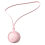 Portable Neck Fan Bladeless 3 Speeds USB Charging Pink 2