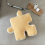 Plush Puzzle Pillow Irregular Shape Fun White 5